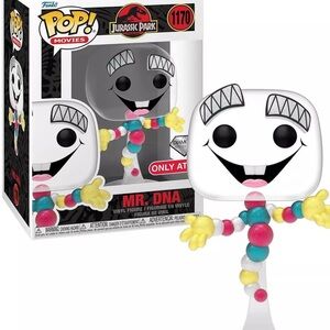 Funko Mr. DNA Figure with White, Yellow, Pink, Blue Accents